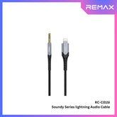 REMAX - RC-C015i Soundy Series Lightning To 3.5mm Audio Adapter Cable - Tarnish